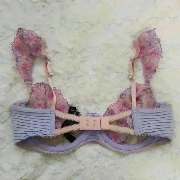 Ophelie Embroidered Scoop Bra - Picture 6 of 8